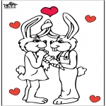 Coloriage thème - Saint-Valentin 20