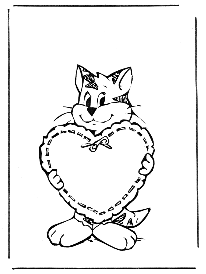 Saint-Valentin - chat - Saint-Valentin