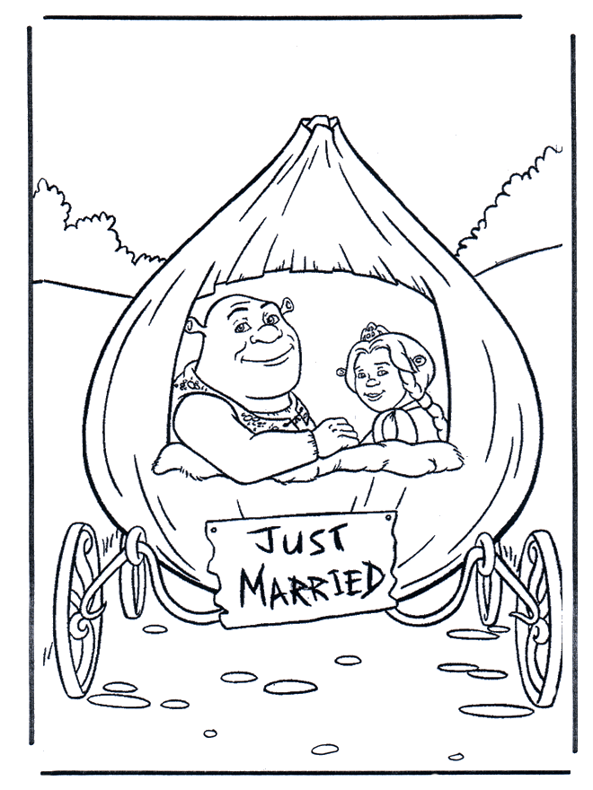 Shrek 4 - Coloriages Shrek