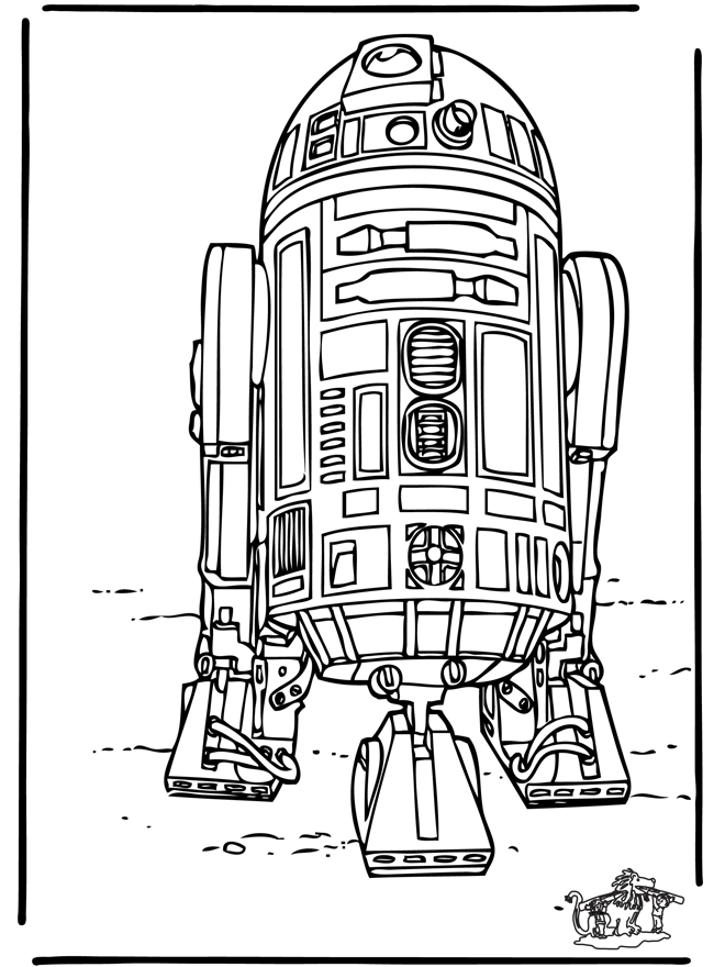 Star Wars 13 - Coloriages Star Wars