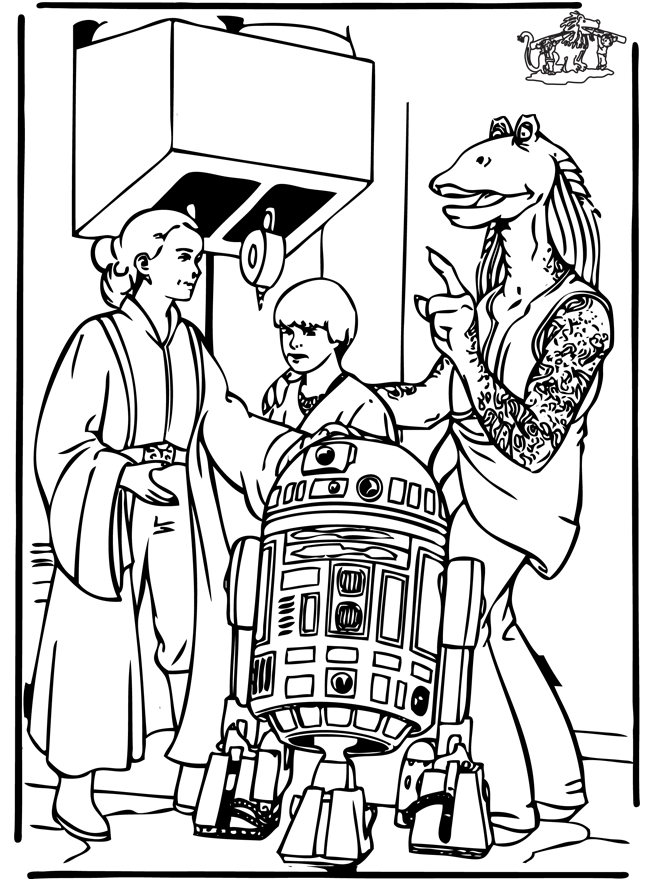 Star Wars 15 - Coloriages Star Wars