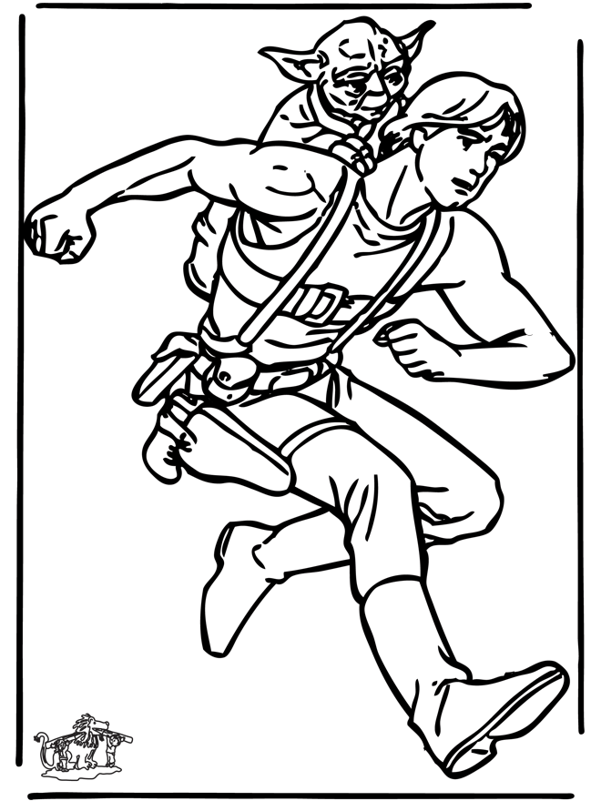 Star Wars 16 - Coloriages Star Wars