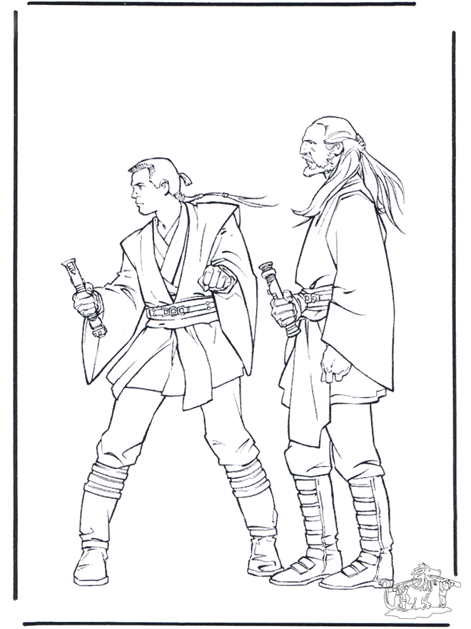 Star Wars 2 - Coloriages Star Wars