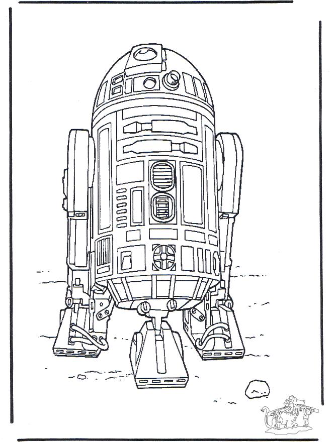 Star Wars 3 - Coloriages Star Wars