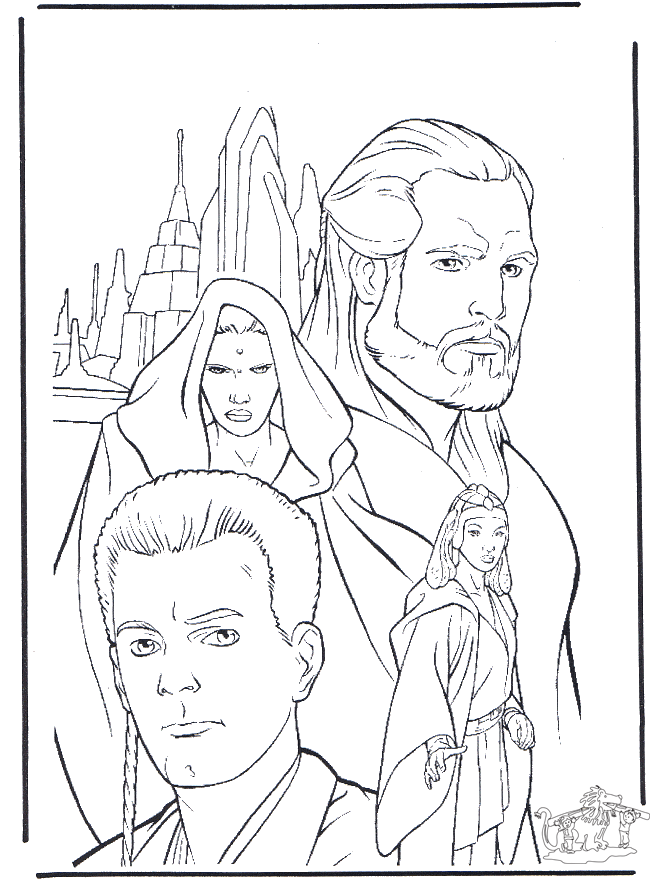Star Wars 9 - Coloriages Star Wars