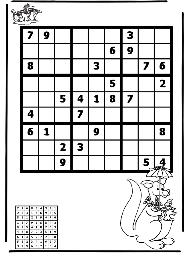 Sudoku - Kangourou - Puzzles