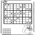 Bricolage coloriages - Sudoku - Kangourou