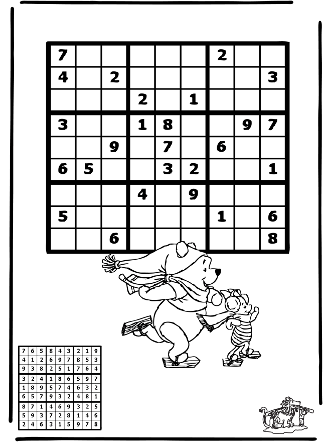 Sudoku - Patinage - Puzzles