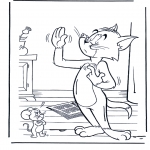 Personnages de bande dessinée - Tom et Jerry 4