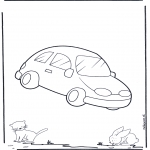 Coloriages faits divers - Voiture 2