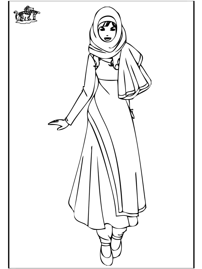 Warda - Coloriages enfants